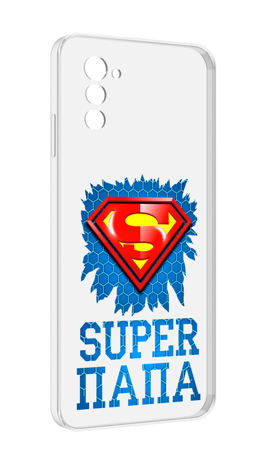 

Чехол MyPads Супер Папа для UleFone Note 12 / Note 12P, Прозрачный, Tocco
