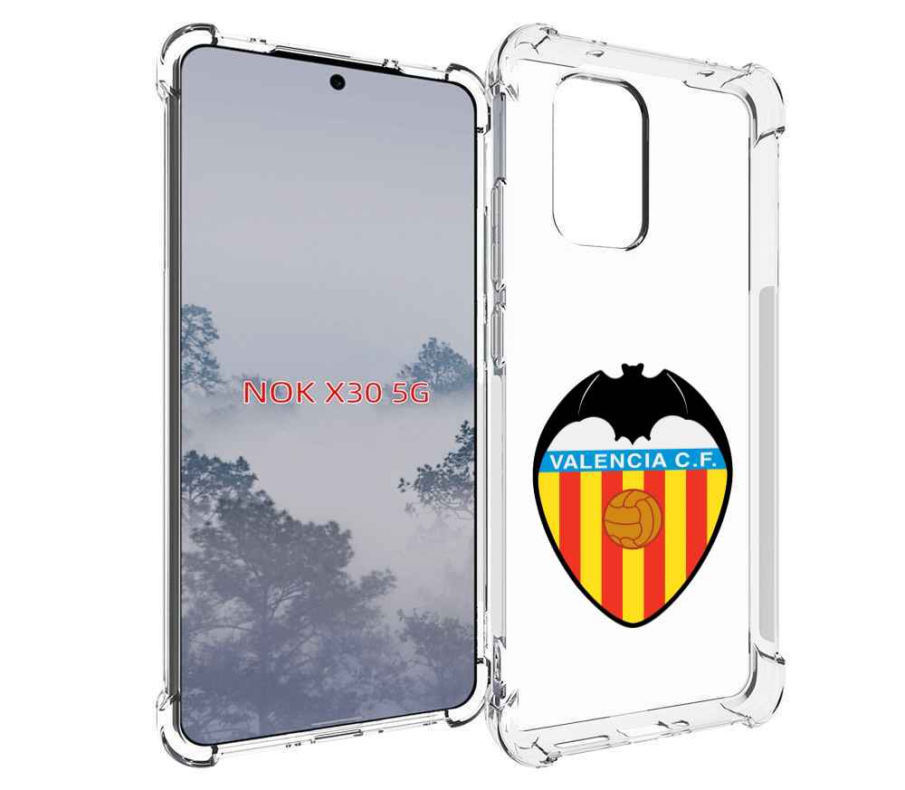

Чехол MyPads фк-валенсия-2 для Nokia X30 5G, Tocco