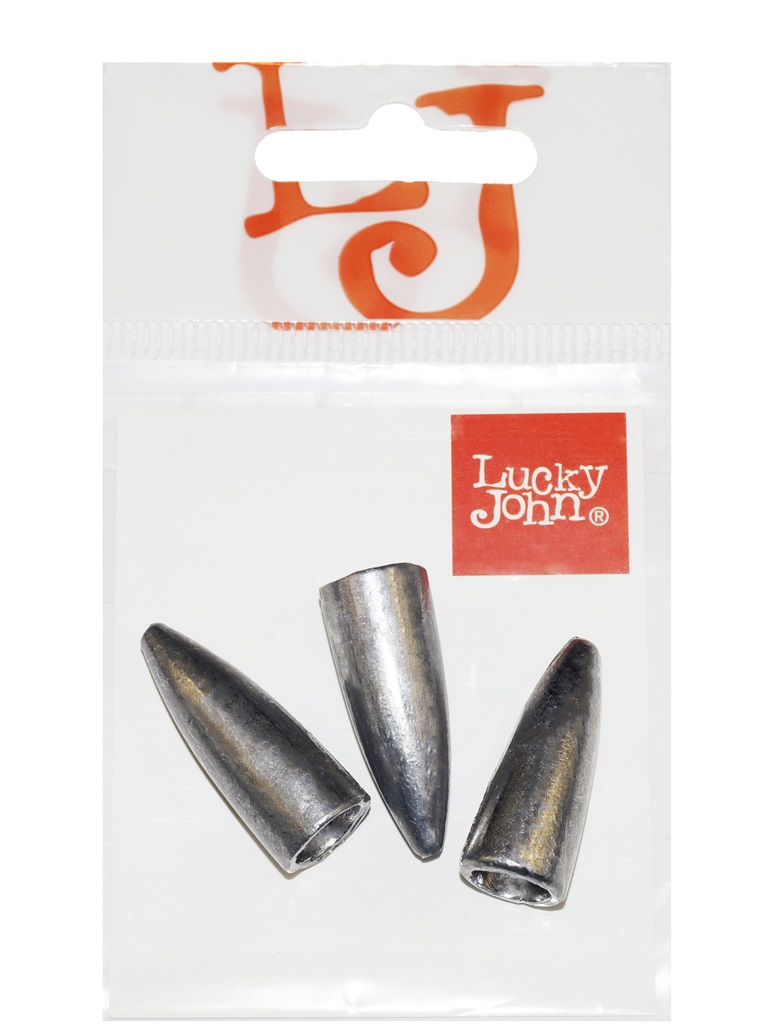 

Груза Lucky John BULLET для техасской и каролинской оснастки 008г 3шт, Серый, Груза Lucky John BULLET для техасской и каролинской оснастки 008г 3шт