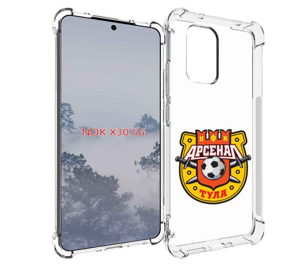 

Чехол MyPads фк-арсенал-тула-2 для Nokia X30 5G, Tocco