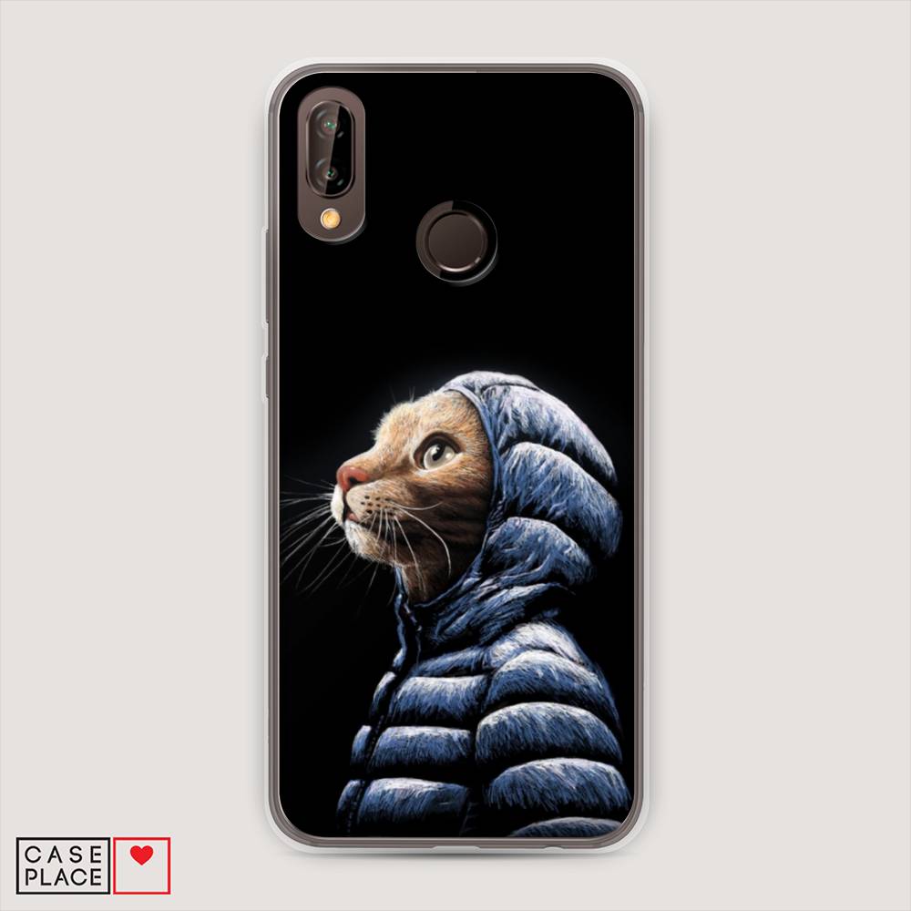 

Чехол Awog "Кот в капюшоне" для Huawei Nova 3