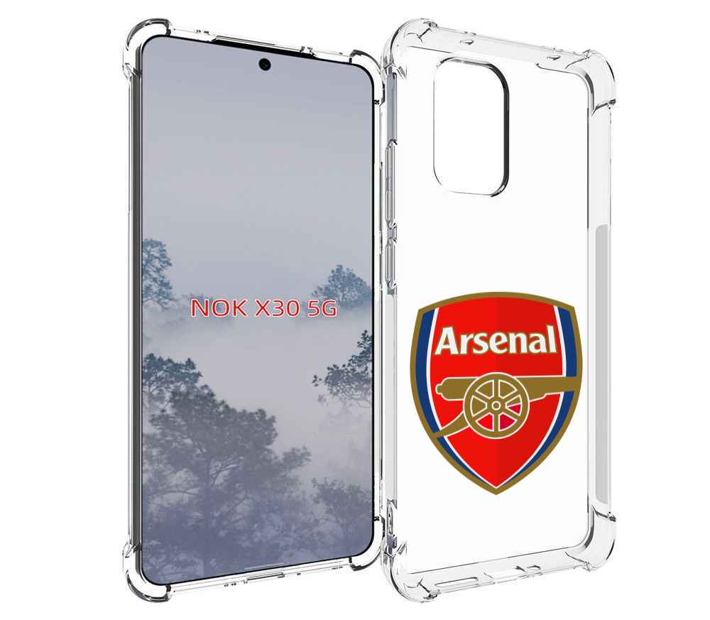 

Чехол MyPads фк-арсенал-2 для Nokia X30 5G, Tocco