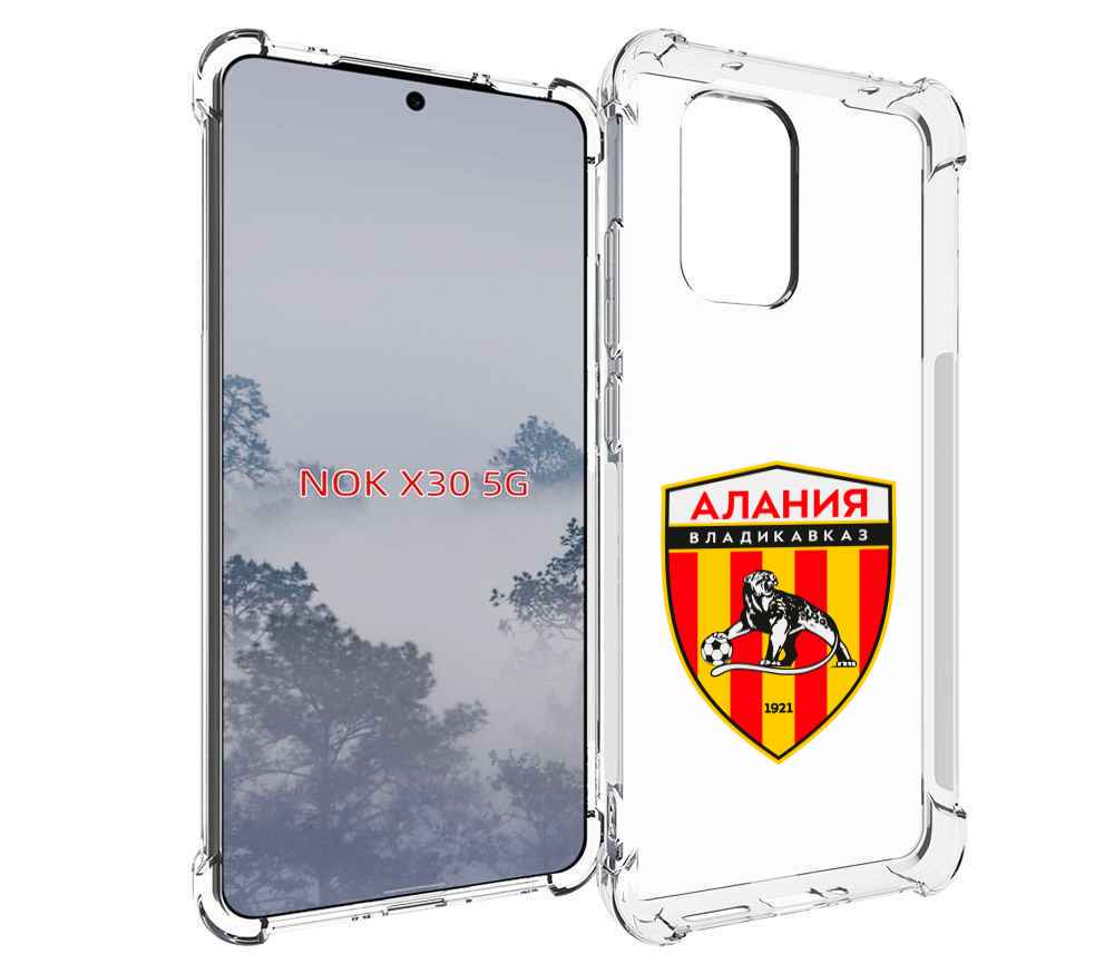 

Чехол MyPads фк-алания-2 для Nokia X30 5G, Tocco