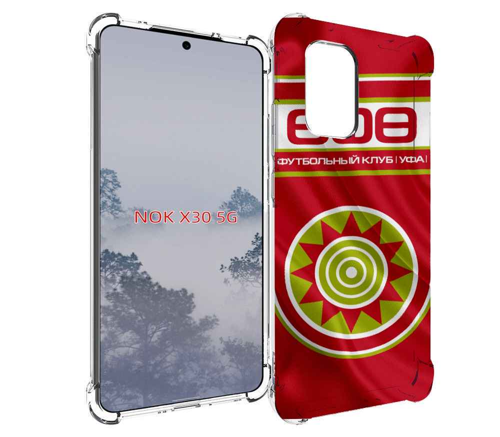 

Чехол MyPads фк уфа для Nokia X30 5G, Tocco