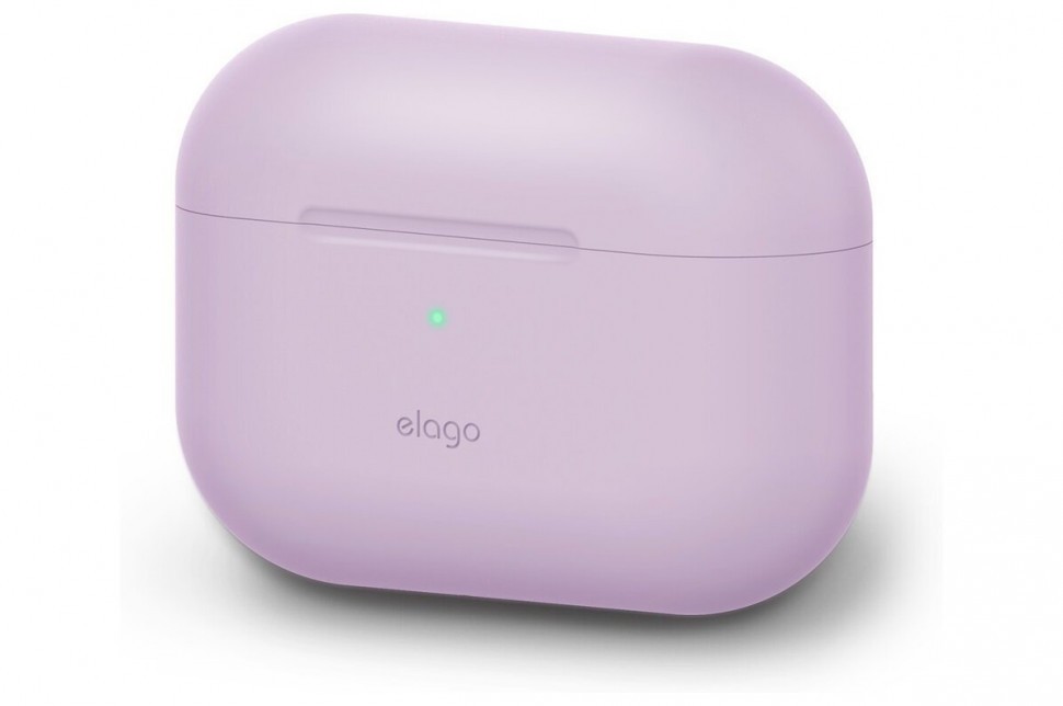 фото Силиконовый чехол elago silicone case airpods pro лавандовый (eappor-ba-lv)