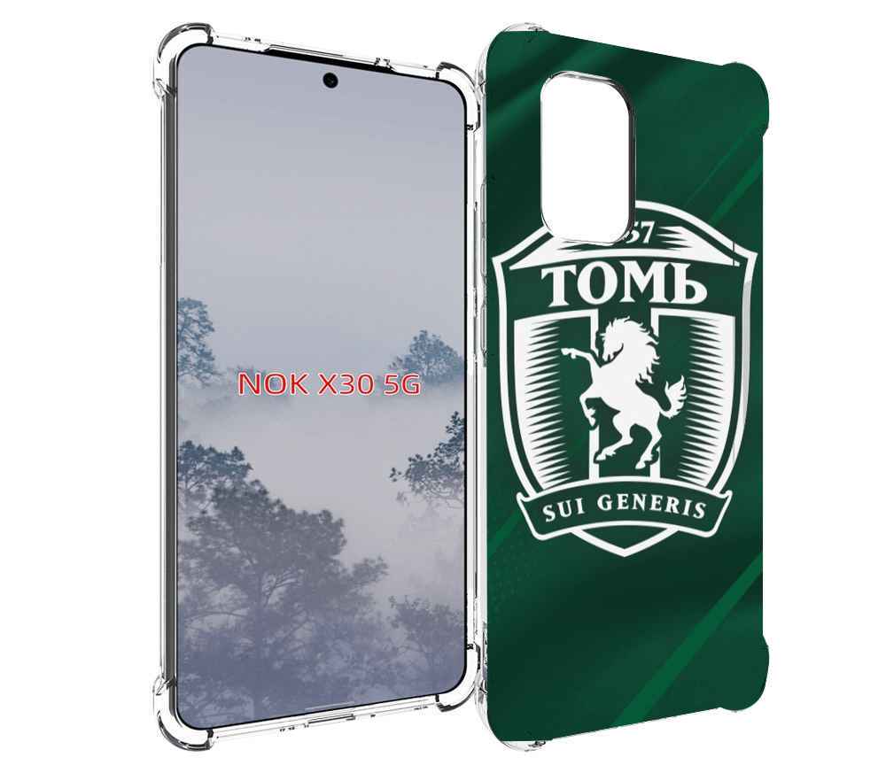 

Чехол MyPads фк томь томск для Nokia X30 5G, Tocco