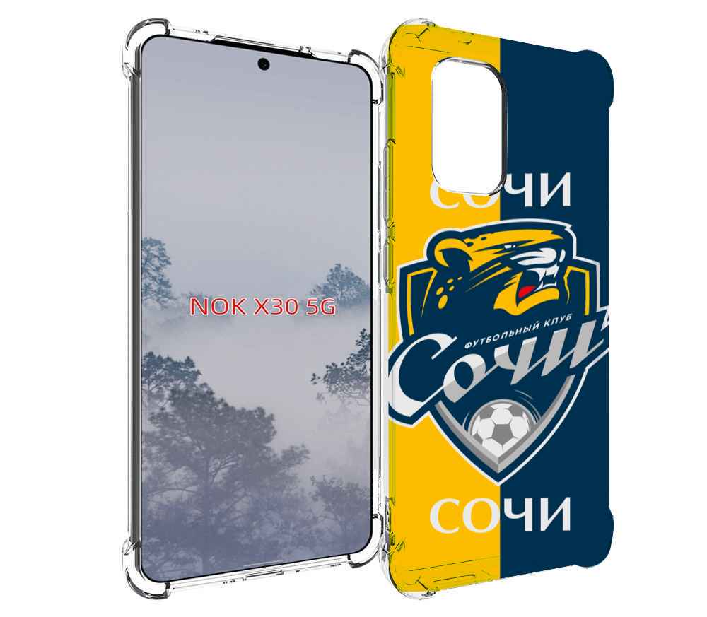 

Чехол MyPads фк сочи для Nokia X30 5G, Tocco