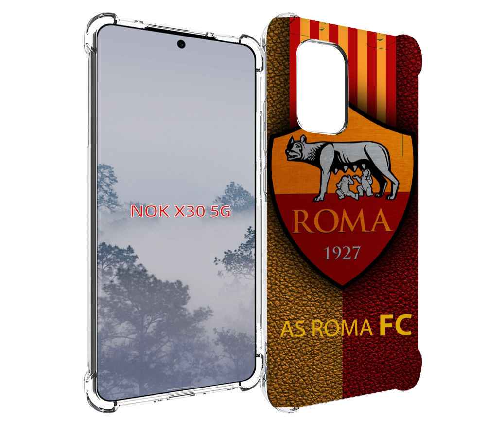 

Чехол MyPads фк рома для Nokia X30 5G, Tocco