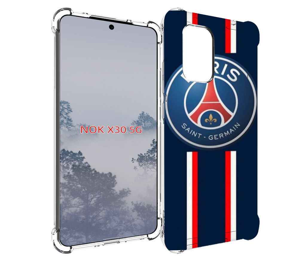 

Чехол MyPads фк псж для Nokia X30 5G, Tocco