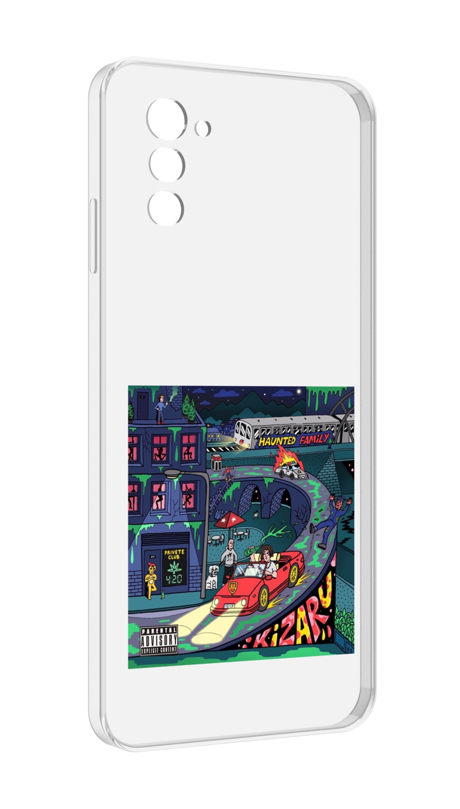 

Чехол MyPads Яд (альбом Kizaru) для UleFone Note 12 / Note 12P, Прозрачный, Tocco