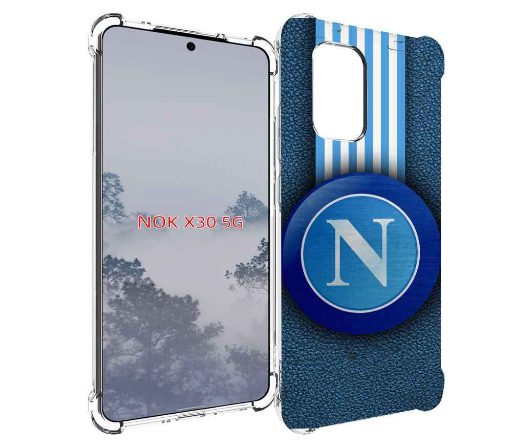 

Чехол MyPads фк наполи мужской для Nokia X30 5G, Tocco
