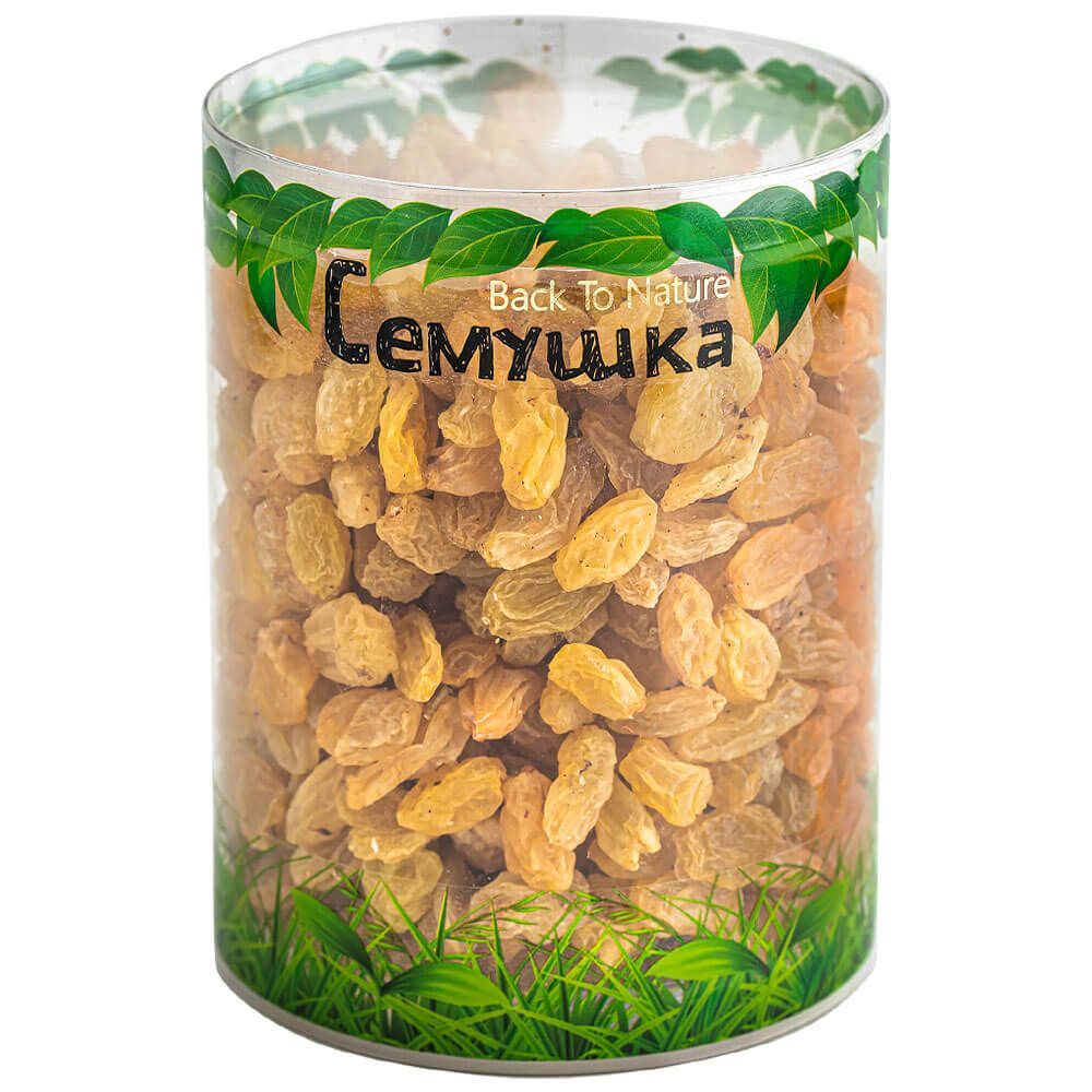 

Изюм Семушка узбекский, золотистый, в тубе, 550 г