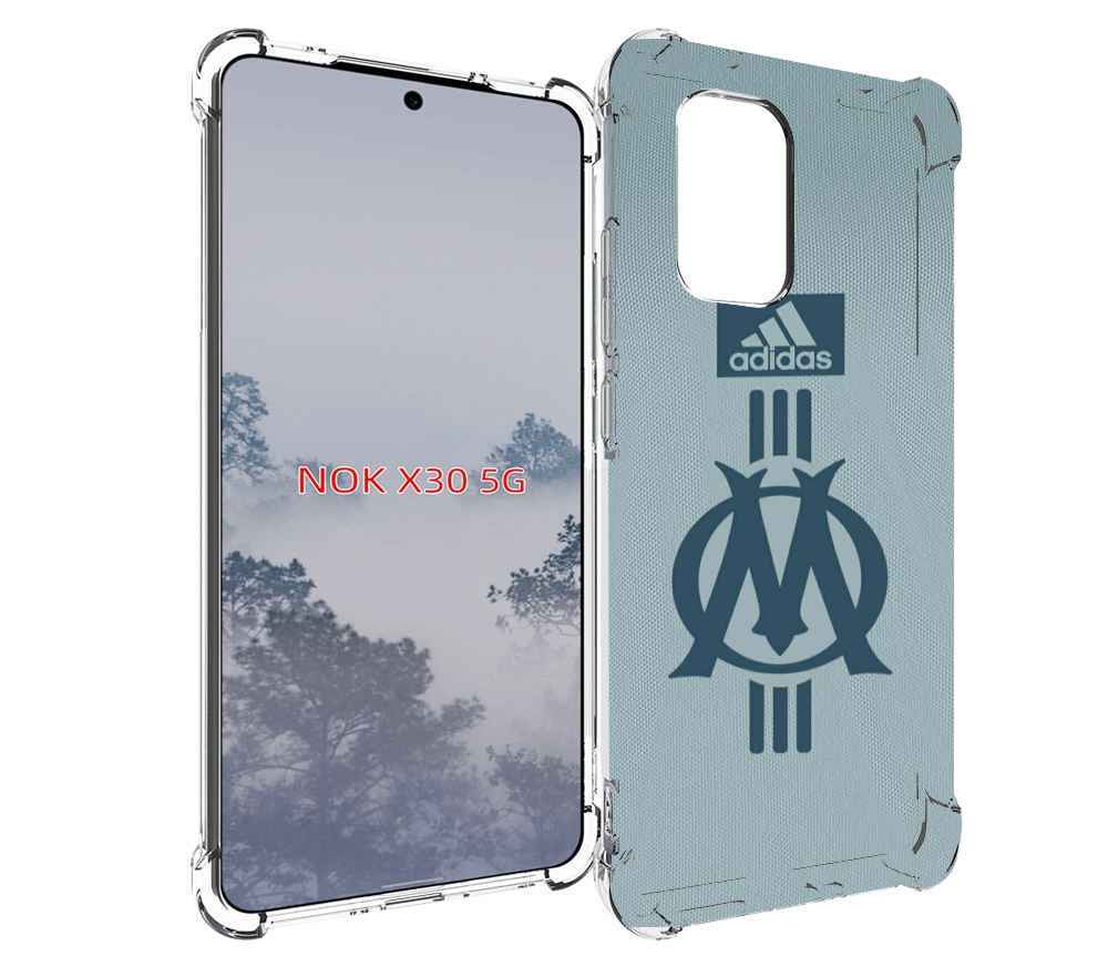 

Чехол MyPads фк марсель для Nokia X30 5G, Tocco