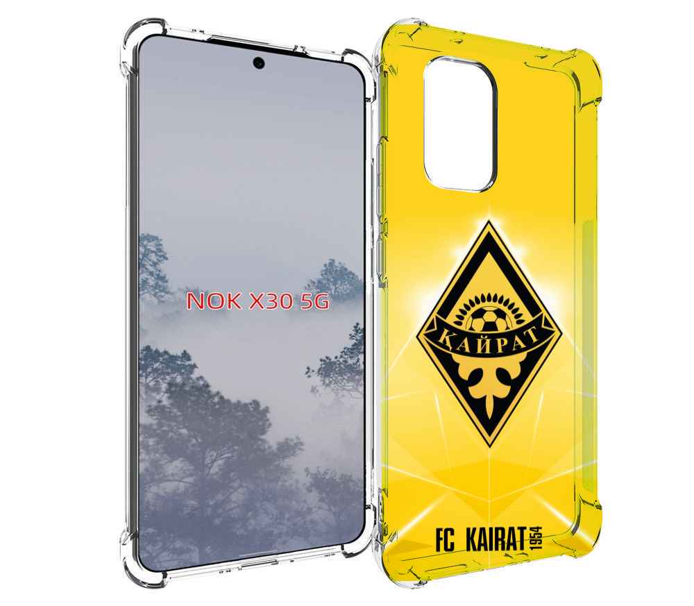 

Чехол MyPads фк кайрат алматы для Nokia X30 5G, Tocco
