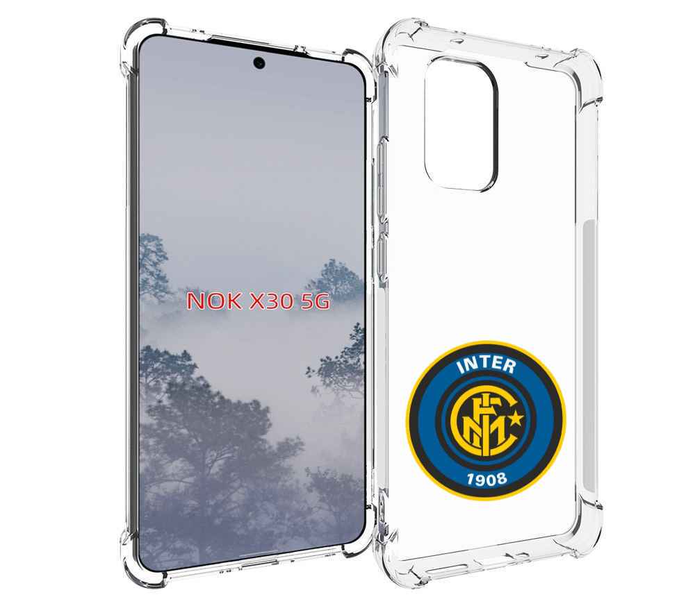 

Чехол MyPads фк интер мужской для Nokia X30 5G, Tocco