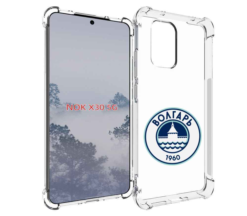 

Чехол MyPads фк волгарь астрахань для Nokia X30 5G, Tocco