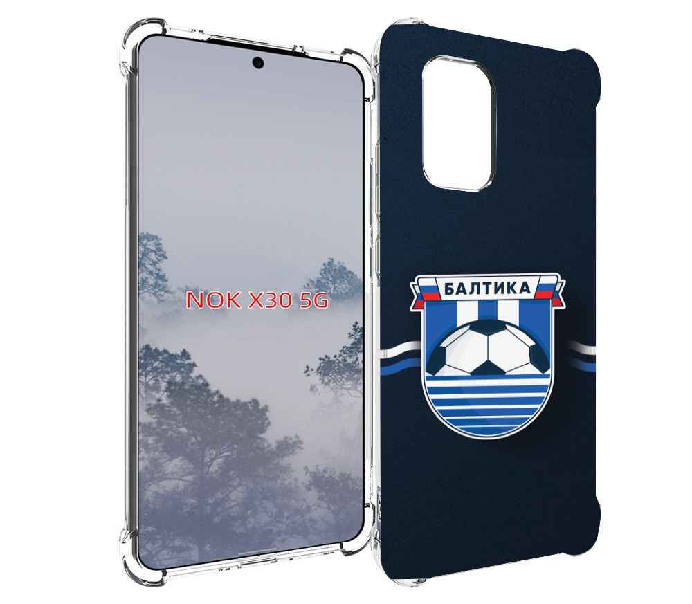 

Чехол MyPads фк балтика калининград мужской для Nokia X30 5G, Tocco