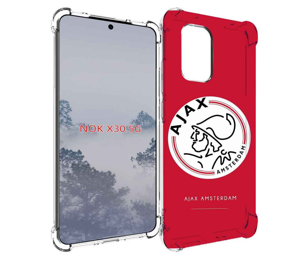 

Чехол MyPads фк аякс амстердам для Nokia X30 5G, Tocco