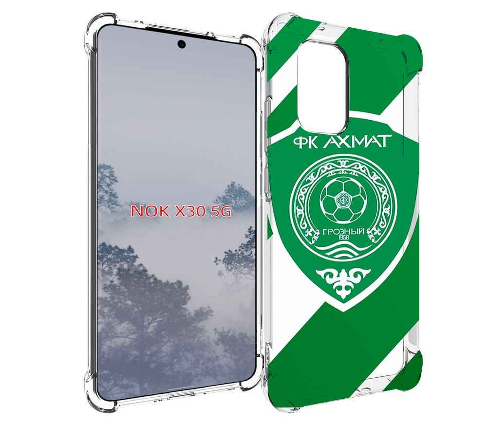 

Чехол MyPads фк ахмат грозный мужской для Nokia X30 5G, Tocco