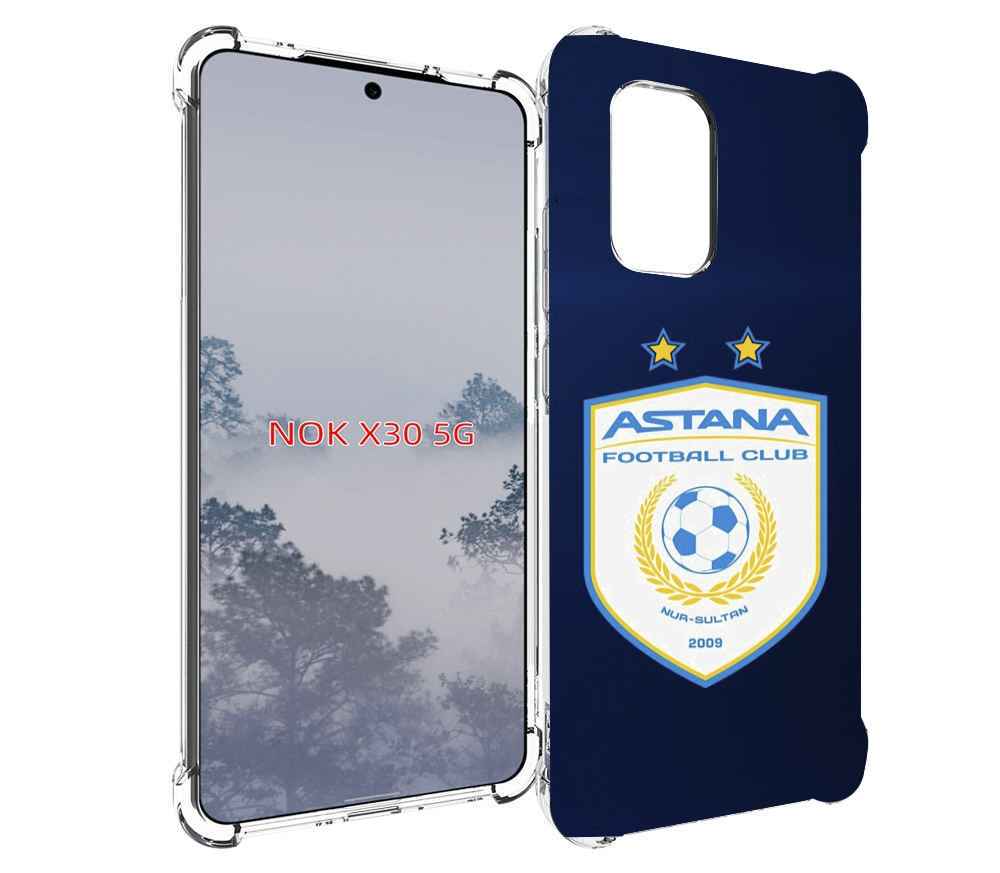 

Чехол MyPads фк астана нур султан для Nokia X30 5G, Tocco