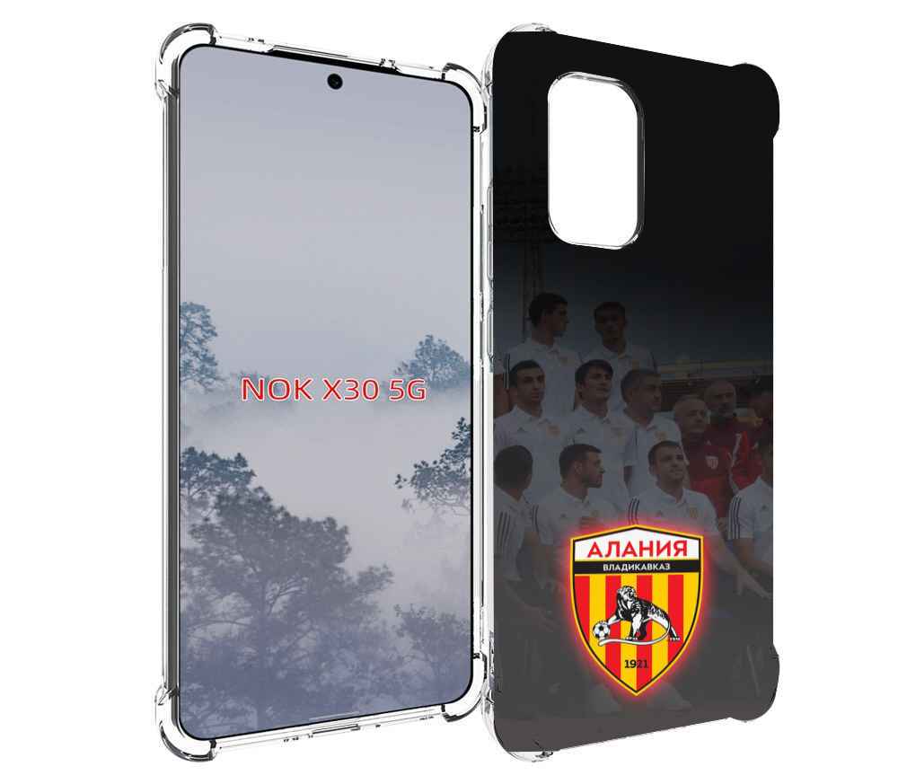 

Чехол MyPads фк алания владикавказ мужской для Nokia X30 5G, Tocco