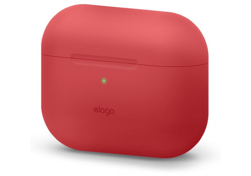 фото Силиконовый чехол elago silicone case airpods pro красный (eappor-ba-rd)