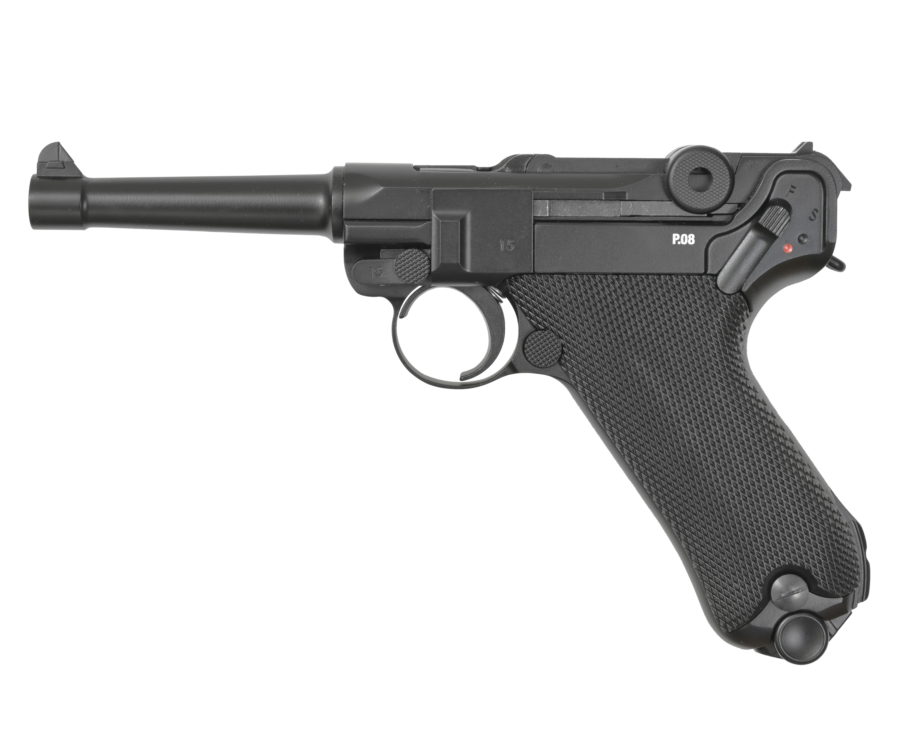 

Пневматический пистолет Umarex P.08 Parabellum (BB, Blowback)