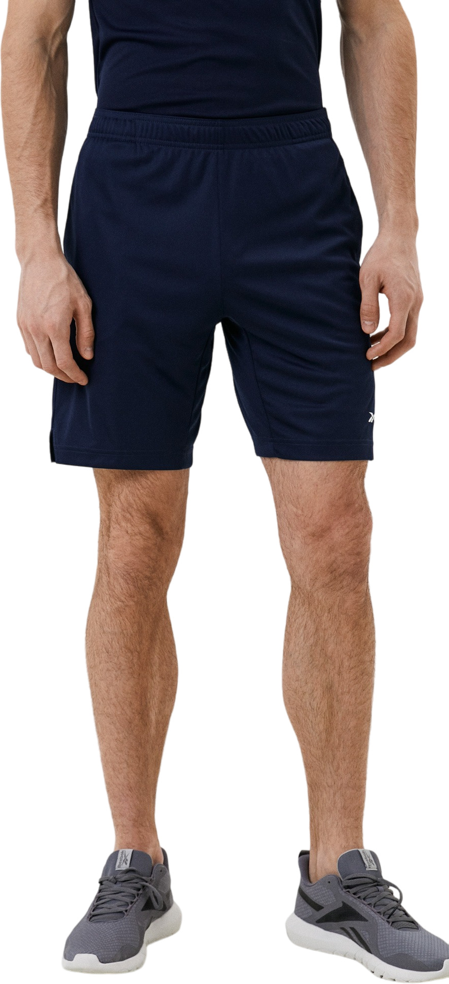 

Шорты мужские Reebok Training Knit Shorts синие L, Синий, Training Knit Shorts