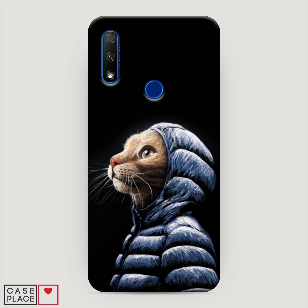 

Чехол Awog "Кот в капюшоне" для Honor 9X, 69920-1