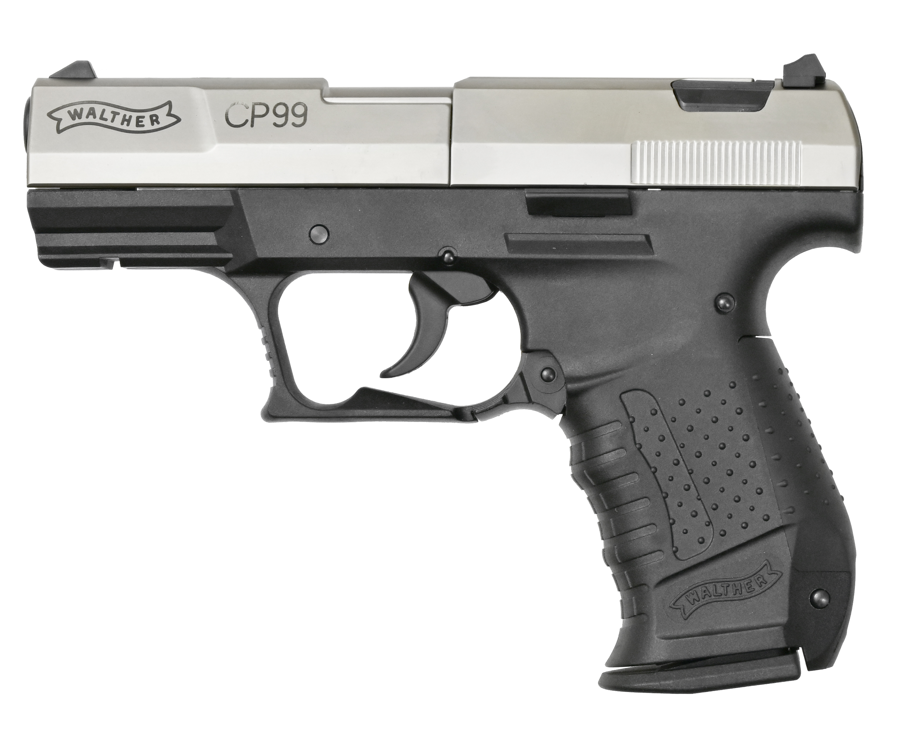 Пневматический пистолет Umarex Walther CP99 Nickel 4.5 мм (bicolor)