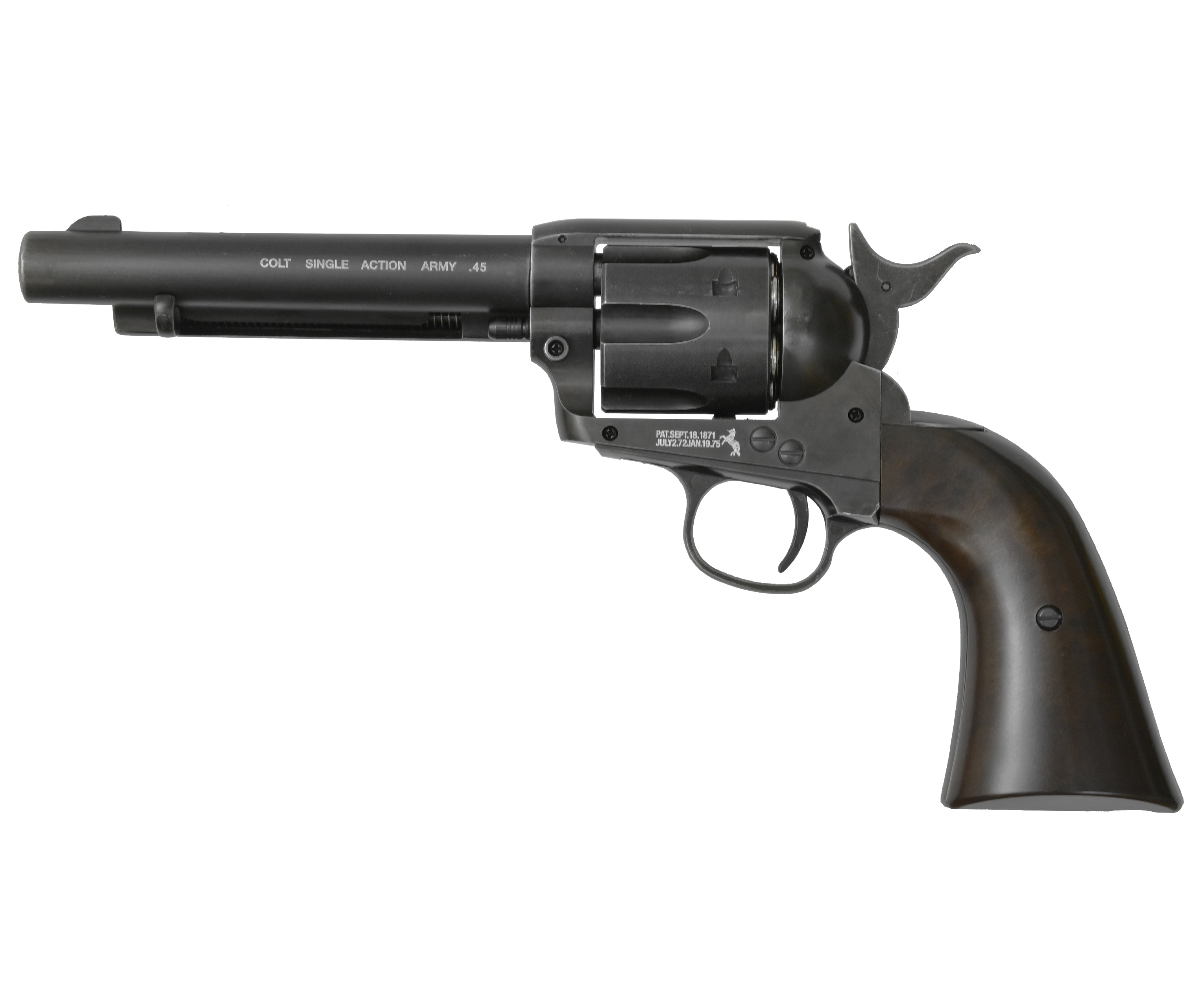 

Пневматический револьвер Umarex Colt Peacemaker SAA 45 4.5мм(пулевой, antique finish, 5.5)