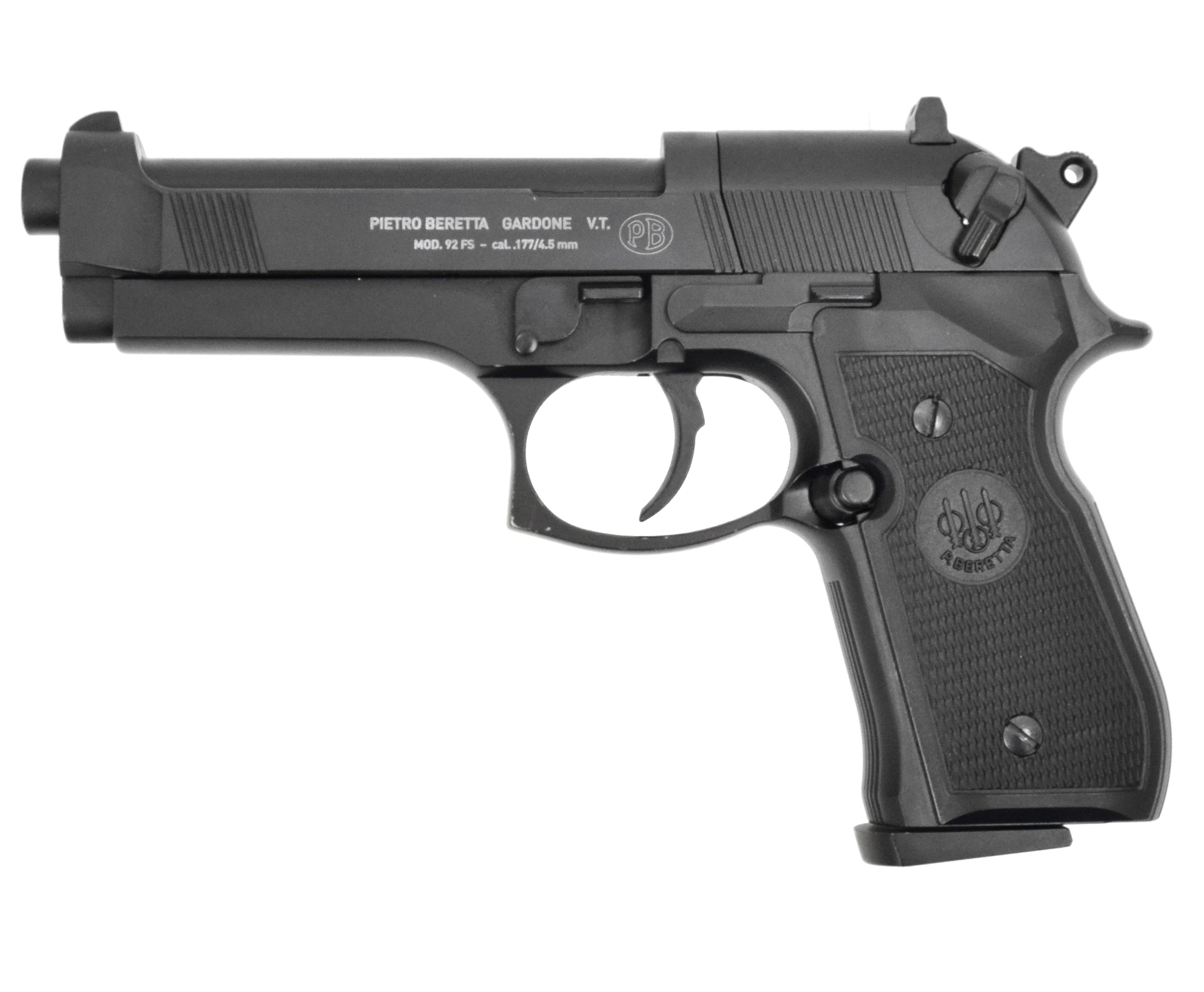 

Пневматический пистолет Umarex Beretta M92 FS 4.5 мм (пулевой, черный)