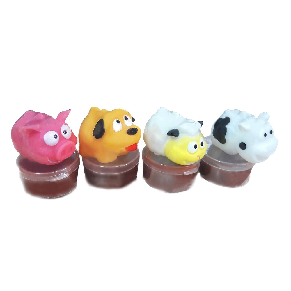 

Игрушка-антистресс Junfa Лизун SLIME CRAZY POOP (4 вида в ассортименте) A37-826