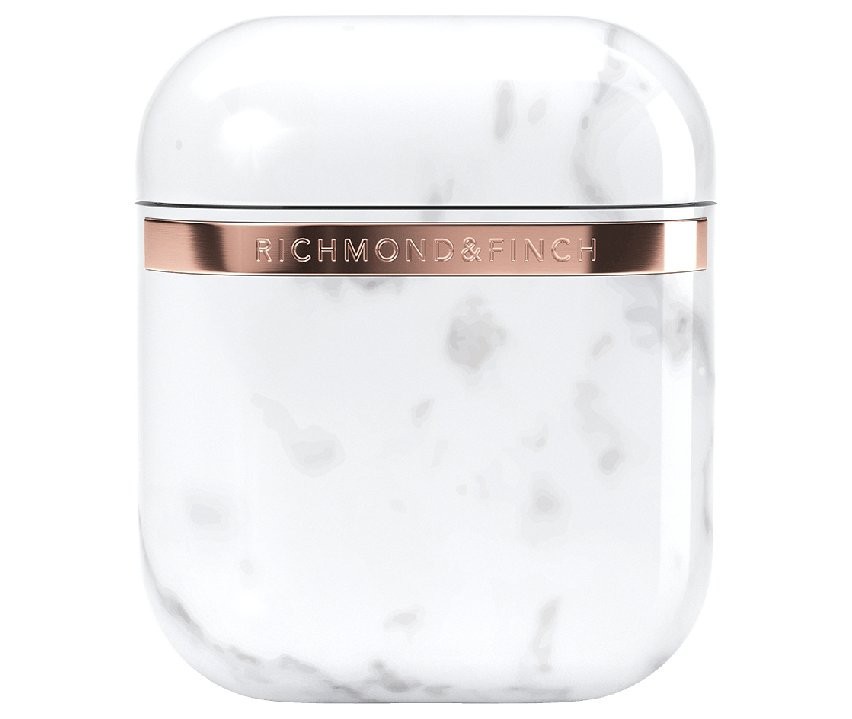 фото Чехол richmond & finch fw20 airpods 1&2 "белый мрамор" (white marble) (r41733) richmond finch