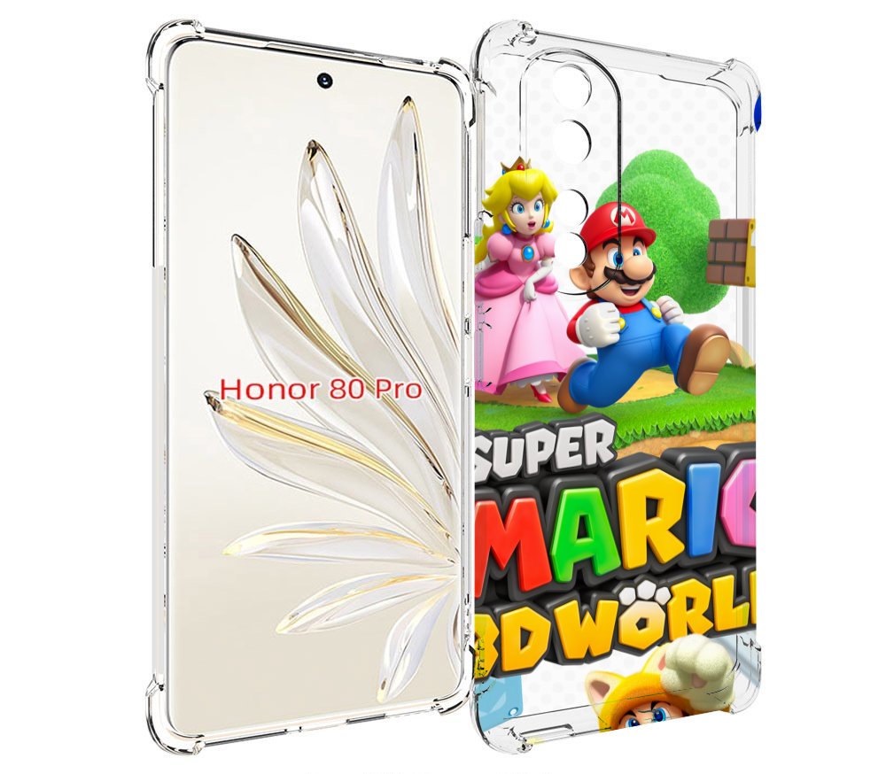 

Чехол MyPads Super Mario 3D World для Honor 80 Pro, Прозрачный, Tocco