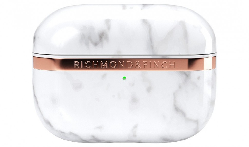 фото Чехол richmond & finch fw20 airpods pro "белый мрамор" (white marble) (r41737) richmond finch