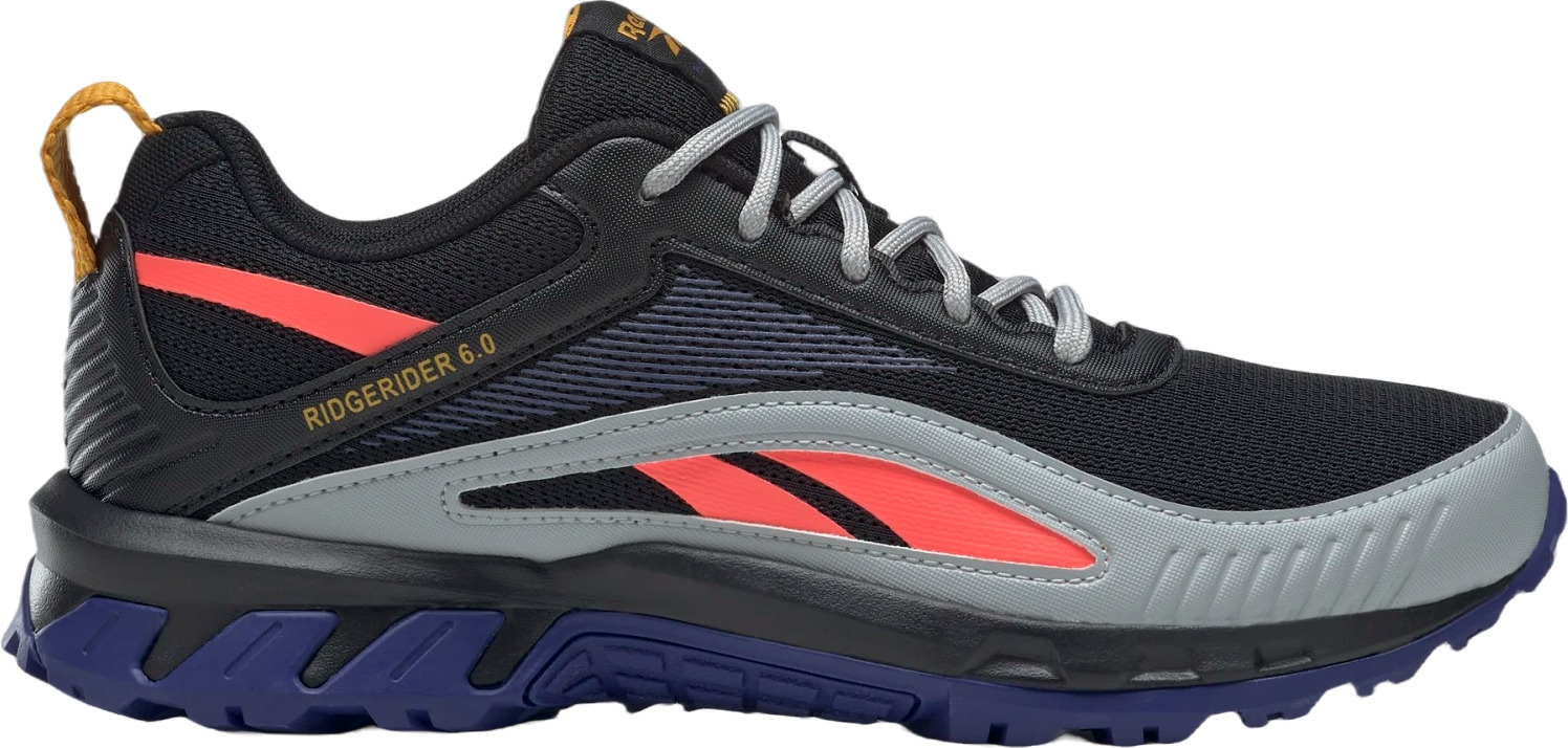 

Кроссовки женские Reebok Ridgerider 6 черные 5 US, Ridgerider 6