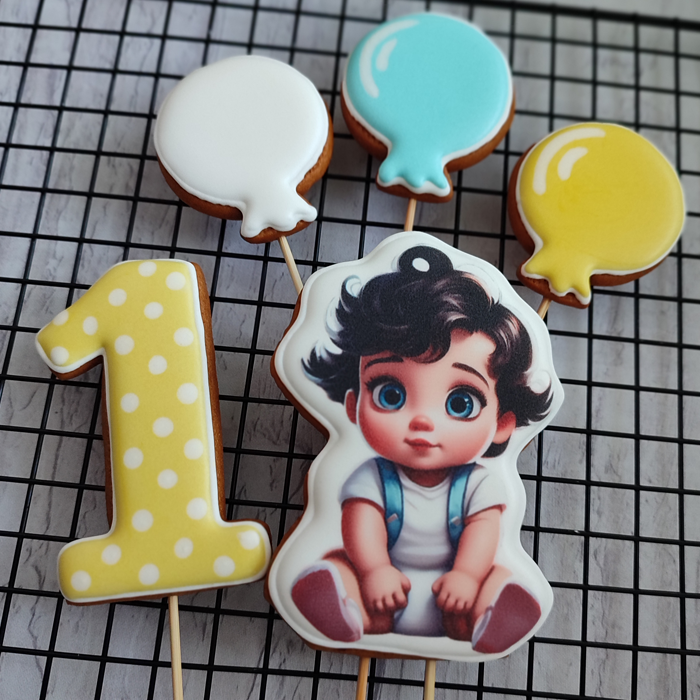 

Пряники Artcookies подарочные - малыш, мальчик, 5 шт, 125 г, подарочные