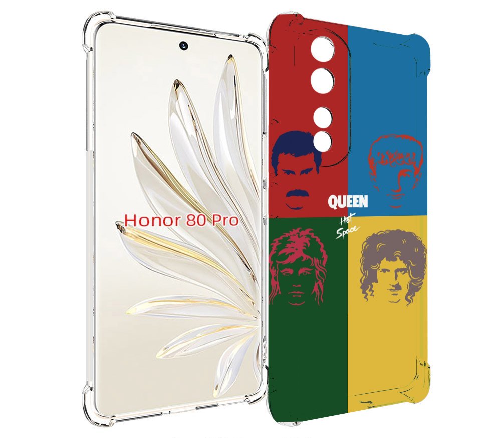 

Чехол MyPads hot space queen альбом для Honor 80 Pro, Прозрачный, Tocco