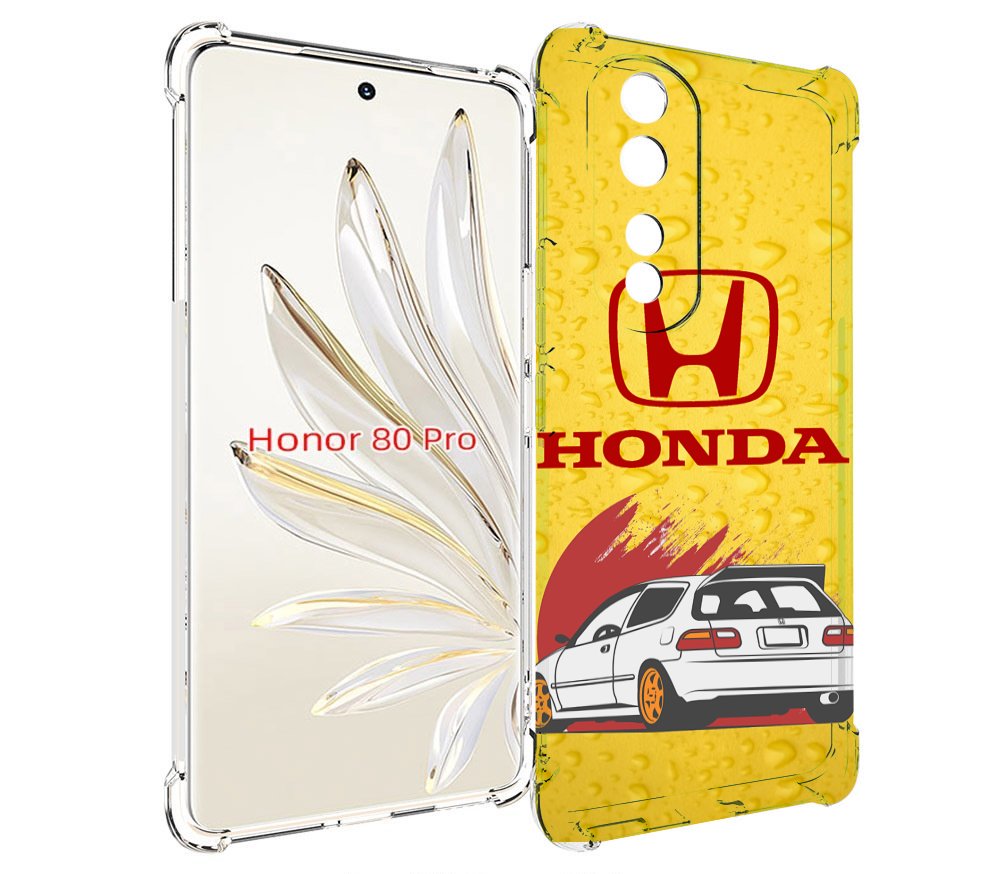 

Чехол MyPads honda-motor для Honor 80 Pro, Прозрачный, Tocco