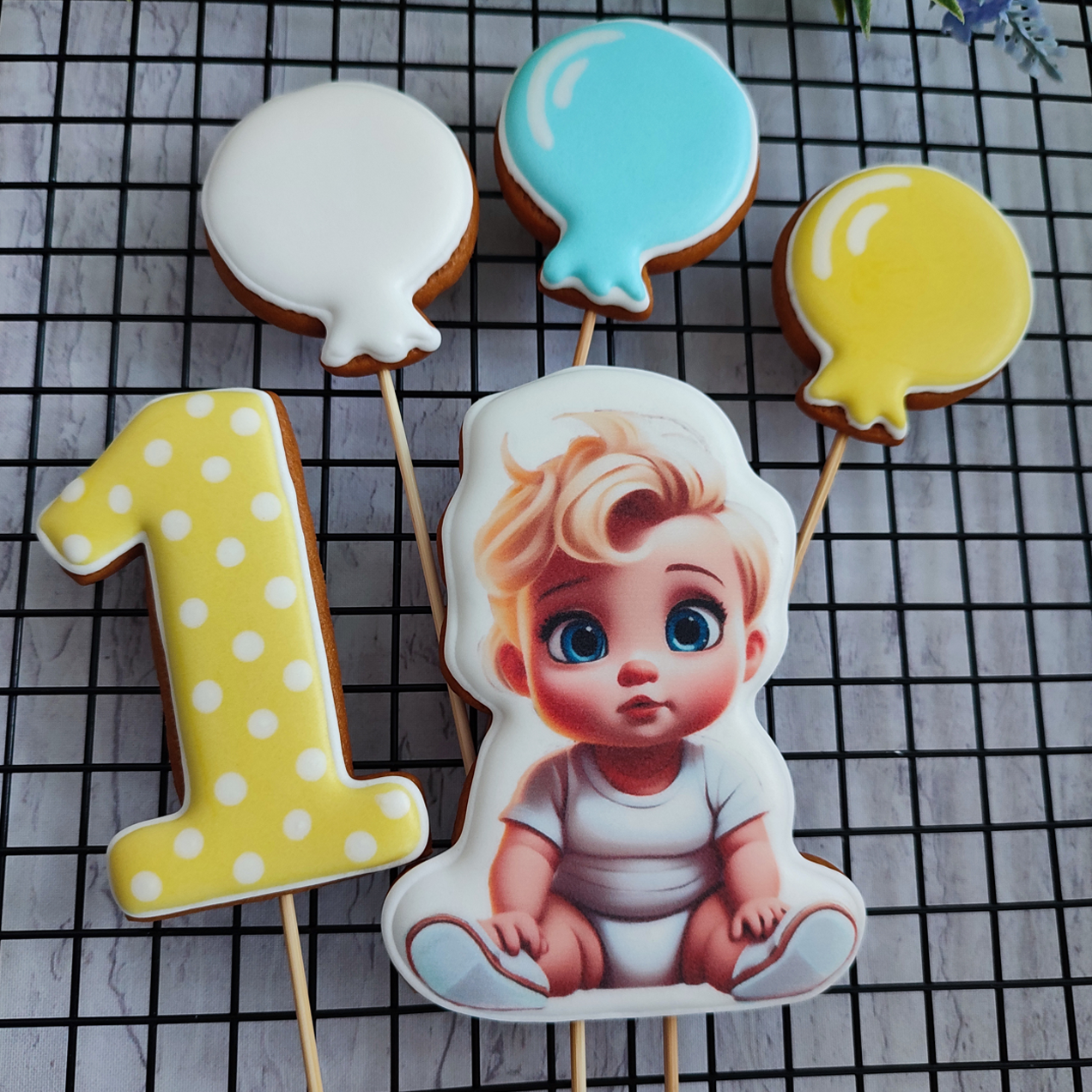 

Пряники Artcookies подарочные - малыш, мальчик, 5 шт, 125 г, подарочные