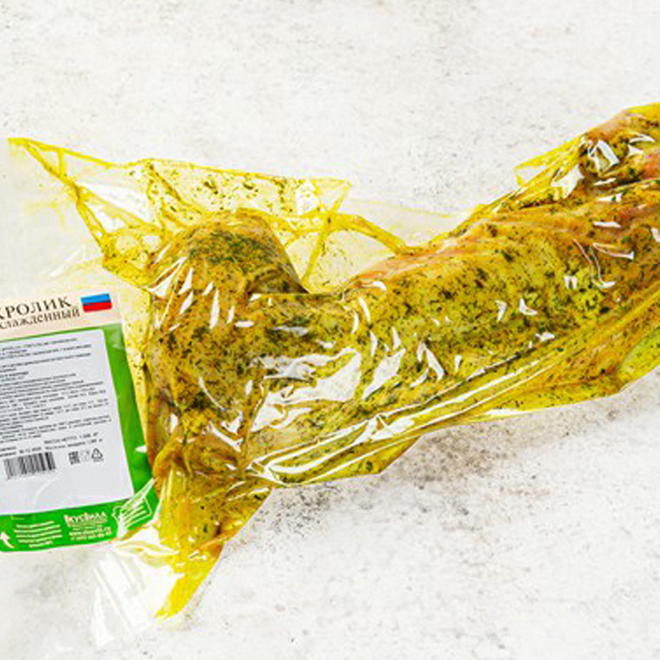 Тушка кролика в маринаде охлажденная - 1,5 кг