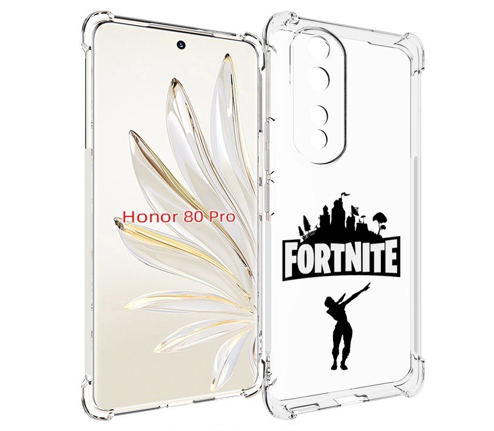 

Чехол MyPads fortnite-2 для Honor 80 Pro, Прозрачный, Tocco