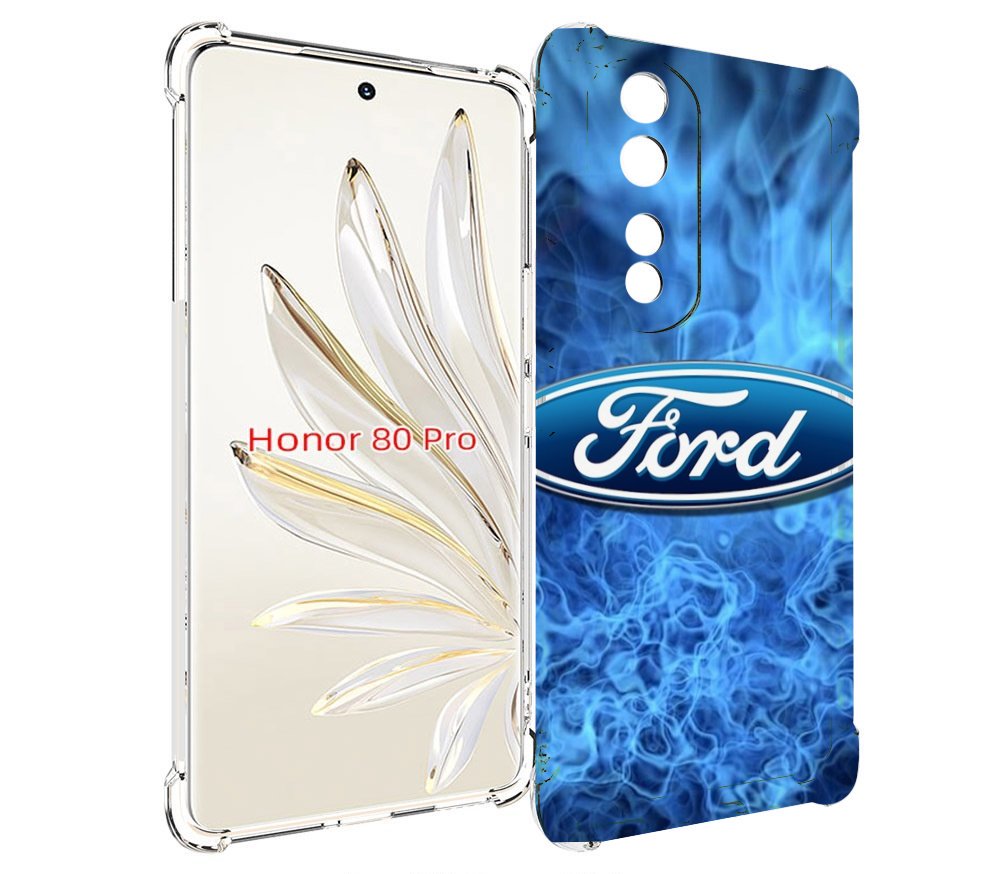 

Чехол MyPads ford-форд-22 м для Honor 80 Pro, Прозрачный, Tocco