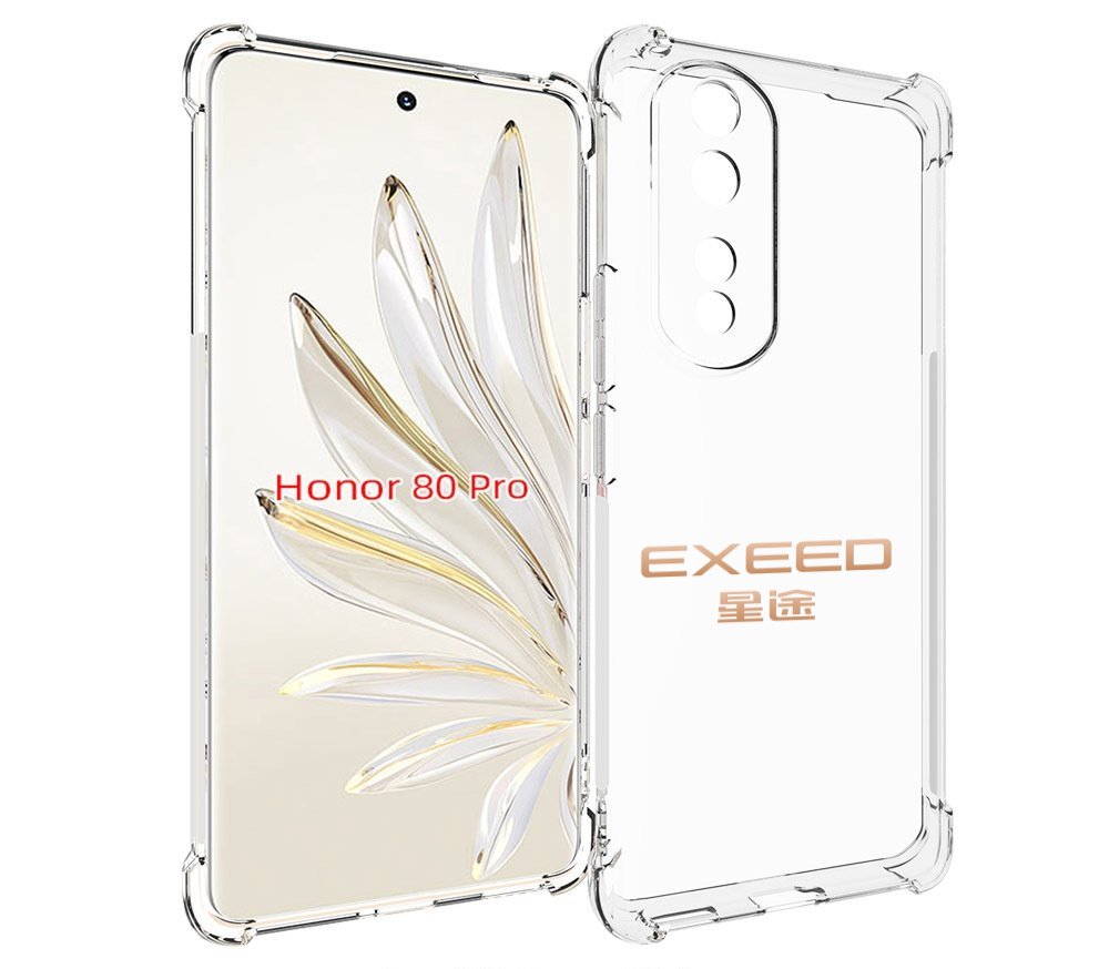

Чехол MyPads exeed эксид 2 для Honor 80 Pro, Прозрачный, Tocco