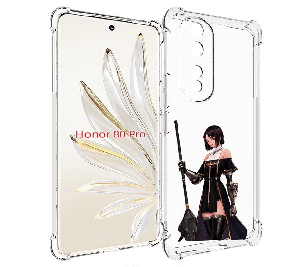

Чехол MyPads dungeon-fighter для Honor 80 Pro, Прозрачный, Tocco