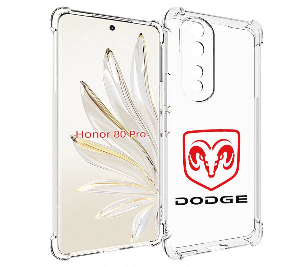 

Чехол MyPads dodge-2 мужской для Honor 80 Pro, Прозрачный, Tocco