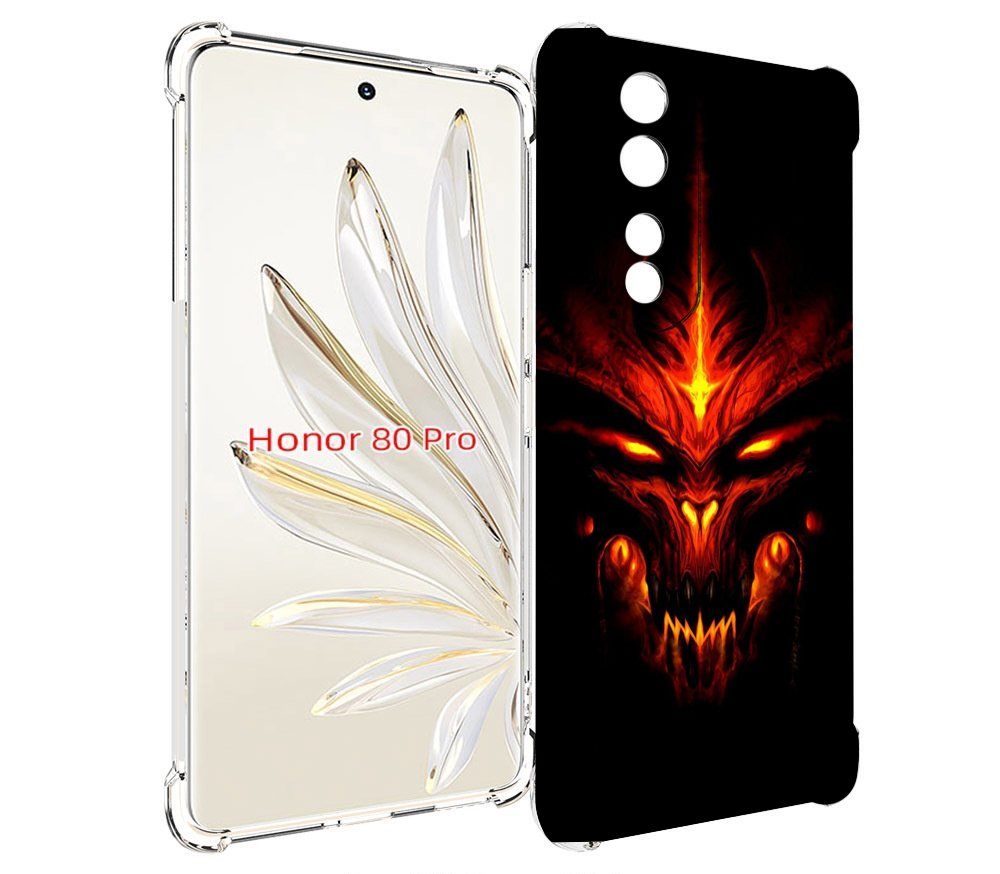 

Чехол MyPads diablo-3-диабло для Honor 80 Pro, Прозрачный, Tocco