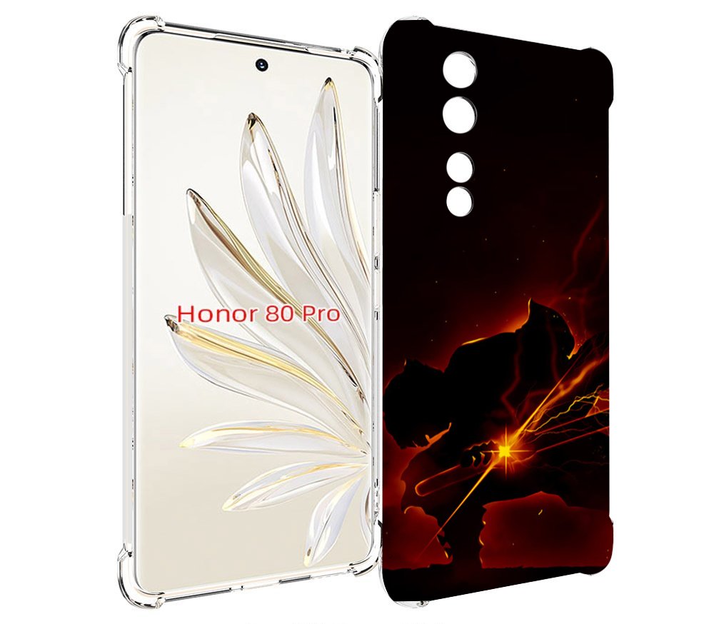 

Чехол MyPads demon-slayer-зеницу для Honor 80 Pro, Прозрачный, Tocco