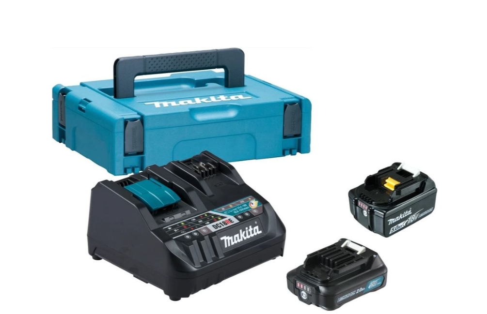 

Набор Makita MKP2NX1 PowerPack CXT и LXT 199024-2, MKP2NX1 18В 5Ач Li-Ion +З/У (199024-2)